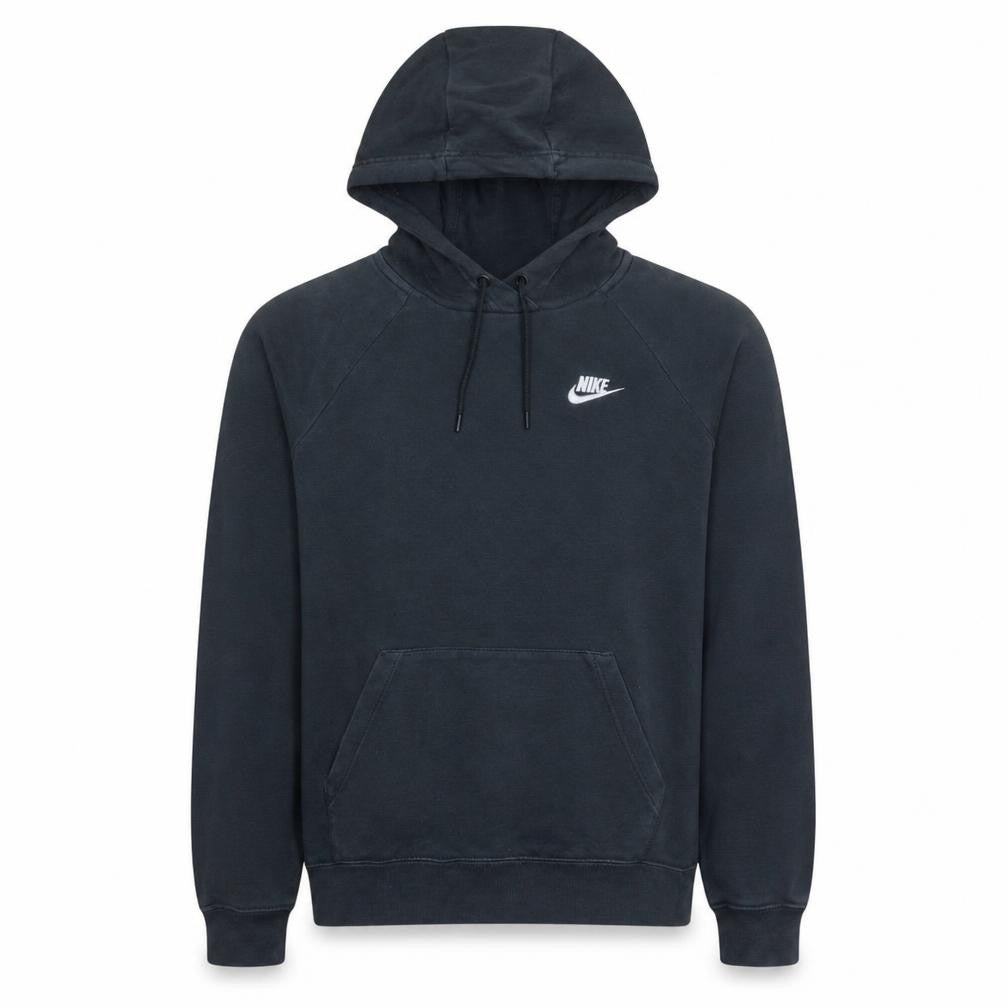 Nike Men's Black XS Pullover Hoodie with Logo and Kangaroo Pocket