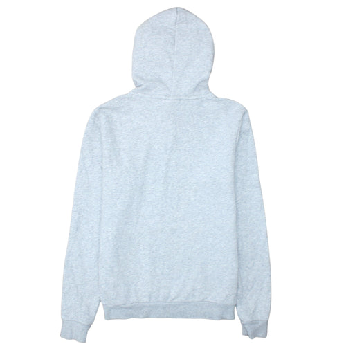 Puma Women's Grey Pullover Hoodie Size 14 Logo Print Casual Sweatshirt