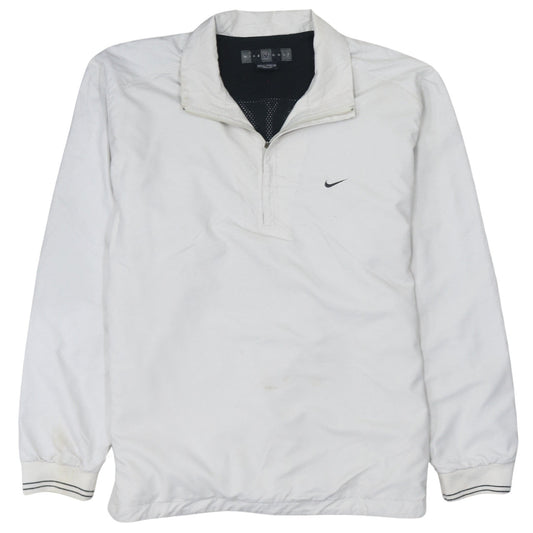 Nike Golf Men's White XL 1/4 Zip Lightweight Sports Jacket