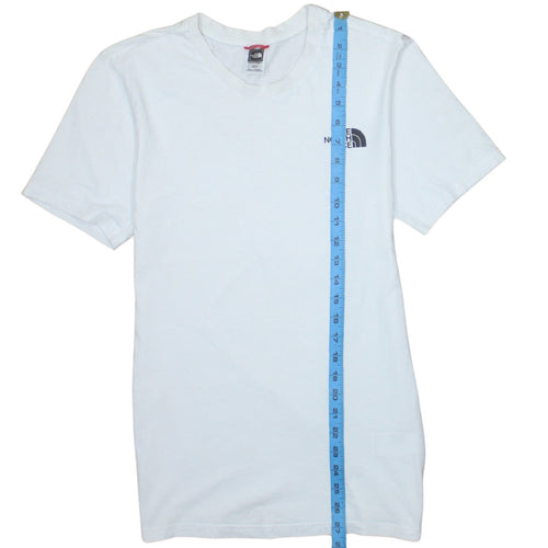 The North Face Men's White Cotton Crew Neck XS T-Shirt