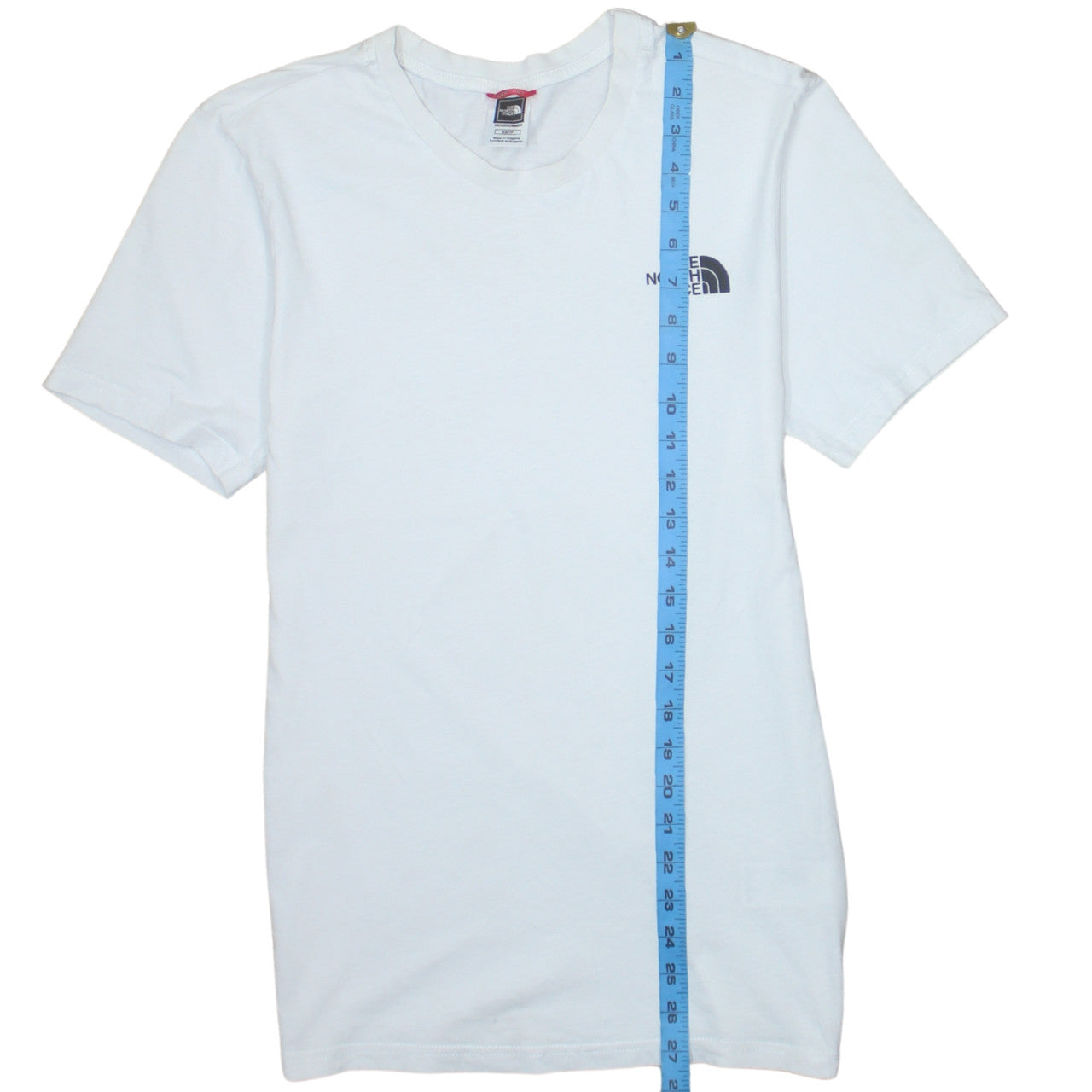 The North Face Men's White Cotton Crew Neck XS T-Shirt