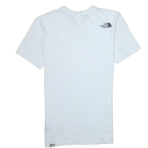 The North Face Men's White Cotton Crew Neck XS T-Shirt