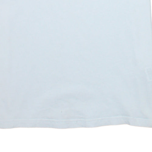 The North Face Men's White Cotton Crew Neck XS T-Shirt