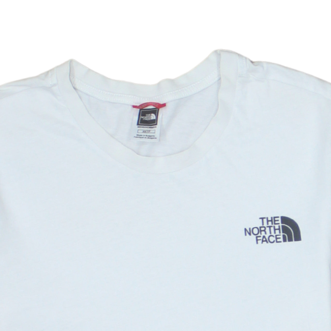 The North Face Men's White Cotton Crew Neck XS T-Shirt