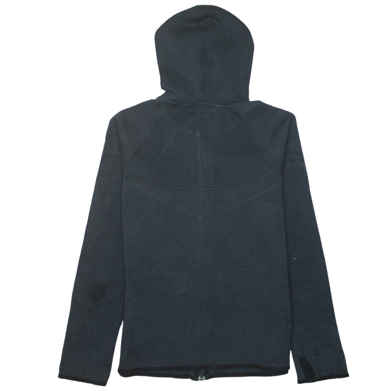 Nike Men's Black Full Zip Hoodie Size S Fleece Hooded Sweatshirt
