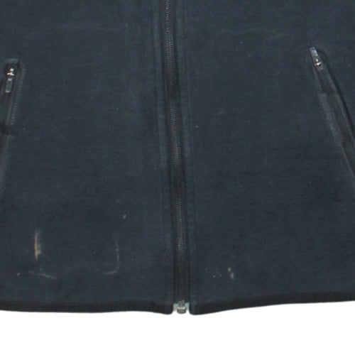 Nike Men's Black Full Zip Hoodie Size S Fleece Hooded Sweatshirt