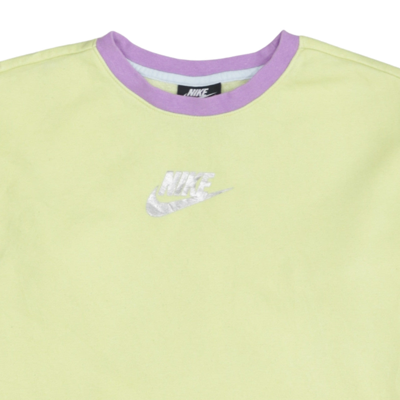 Nike Girls Multicoloured Logo Sweatshirt Size 146cm Pullover Crew Neck