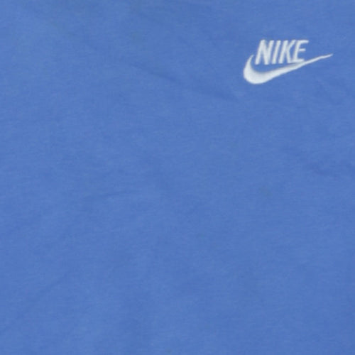 Nike Men's Blue Crew Neck Pullover Sweatshirt XS Sportswear