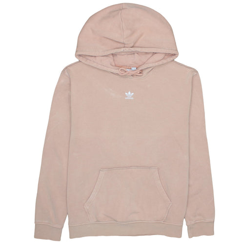 Adidas Womens Pink Pullover Hoodie Size 16 Regular Hooded Sweatshirt