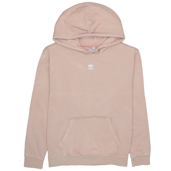 Adidas Womens Pink Pullover Hoodie Size 16 Regular Hooded Sweatshirt