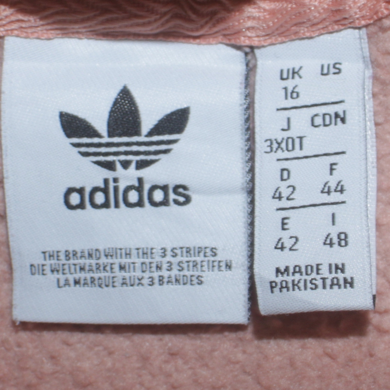 Adidas Womens Pink Pullover Hoodie Size 16 Regular Hooded Sweatshirt