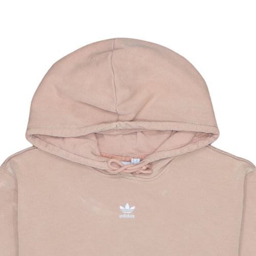 Adidas Womens Pink Pullover Hoodie Size 16 Regular Hooded Sweatshirt
