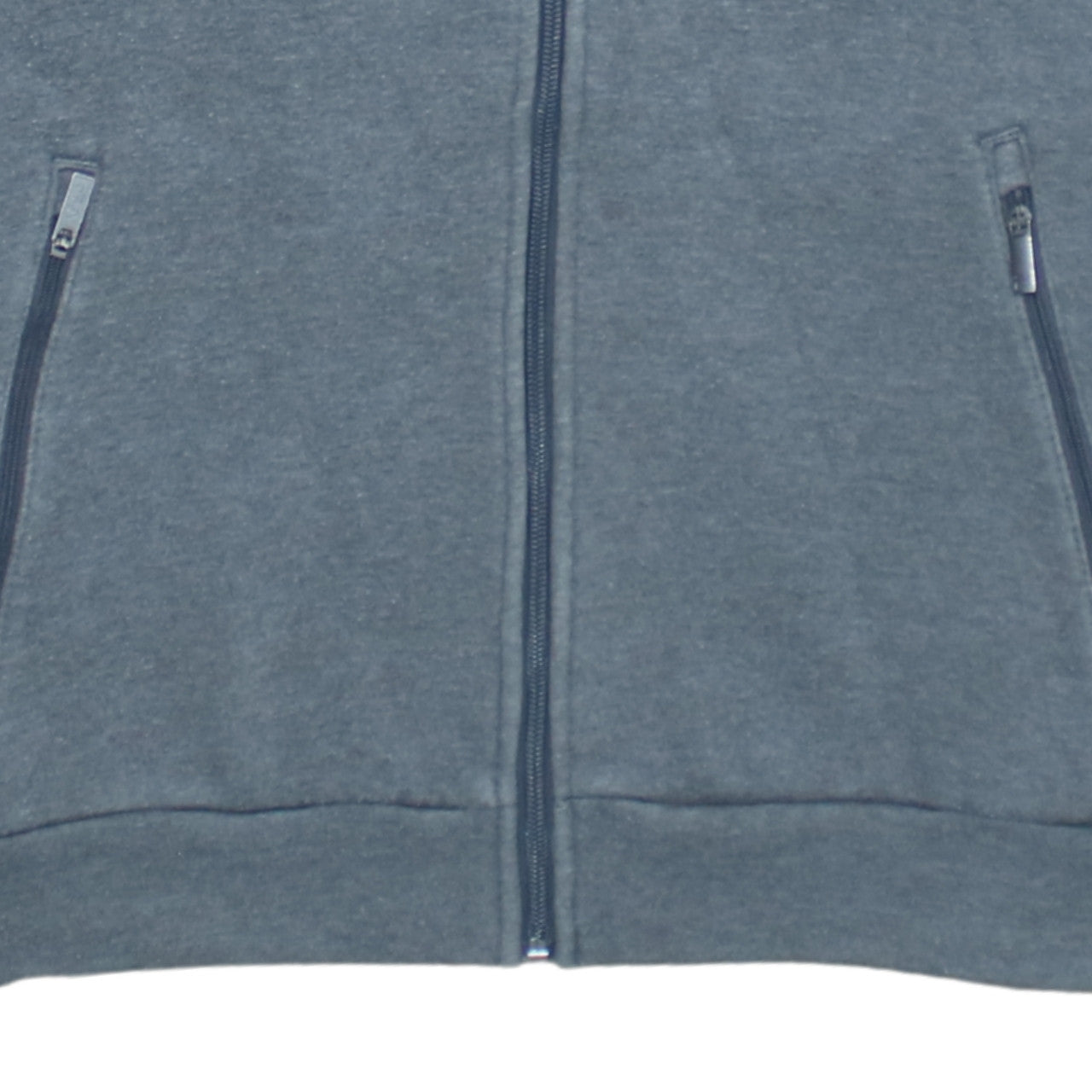 FILA Women’s Grey Full Zip Hoodie Size L Cotton Blend