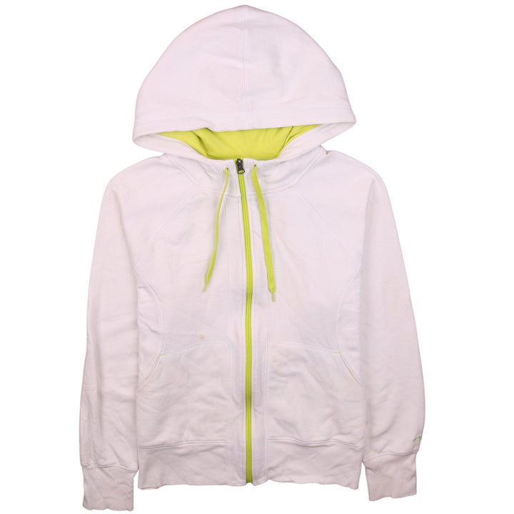 Champion Womens White Full Zip Hoodie XL Cotton Blend