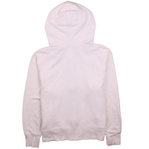 Champion Womens White Full Zip Hoodie XL Cotton Blend