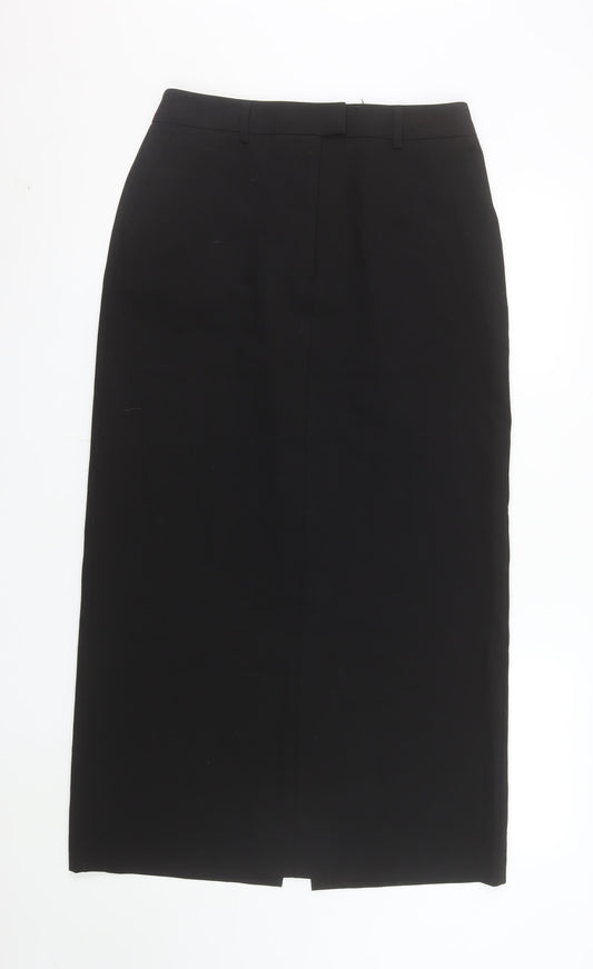 ASOS Women’s Black Size 10 Pencil Midi Skirt High Waist Workwear