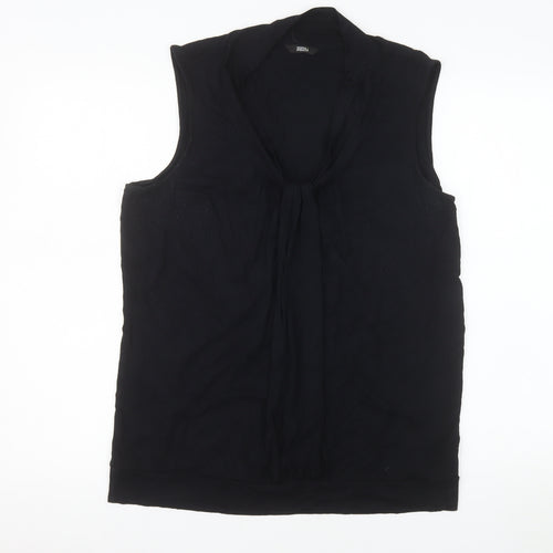 Marks and Spencer Women's Black Sleeveless Viscose Camisole Blouse UK 18