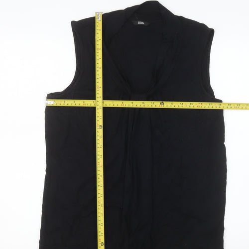 Marks and Spencer Women's Black Sleeveless Viscose Camisole Blouse UK 18