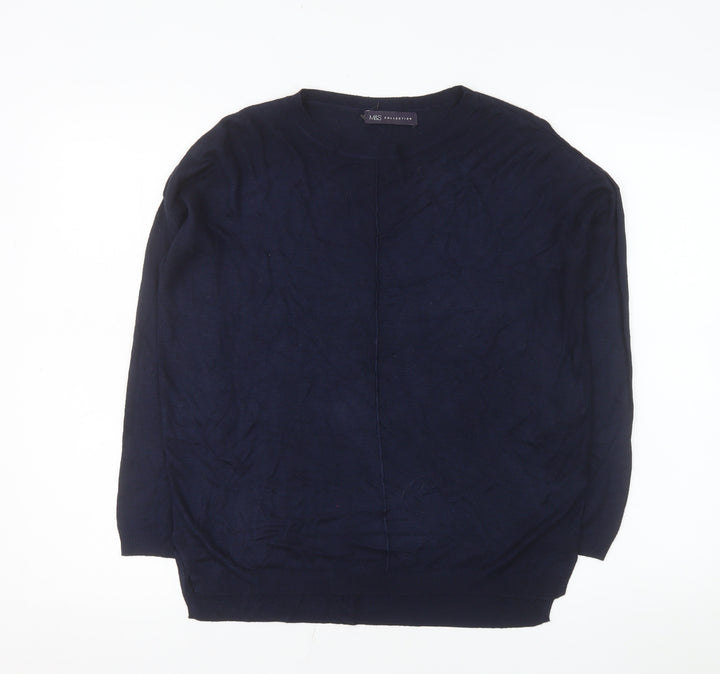 Marks and Spencer Women’s Blue Knit Pullover Jumper Size M