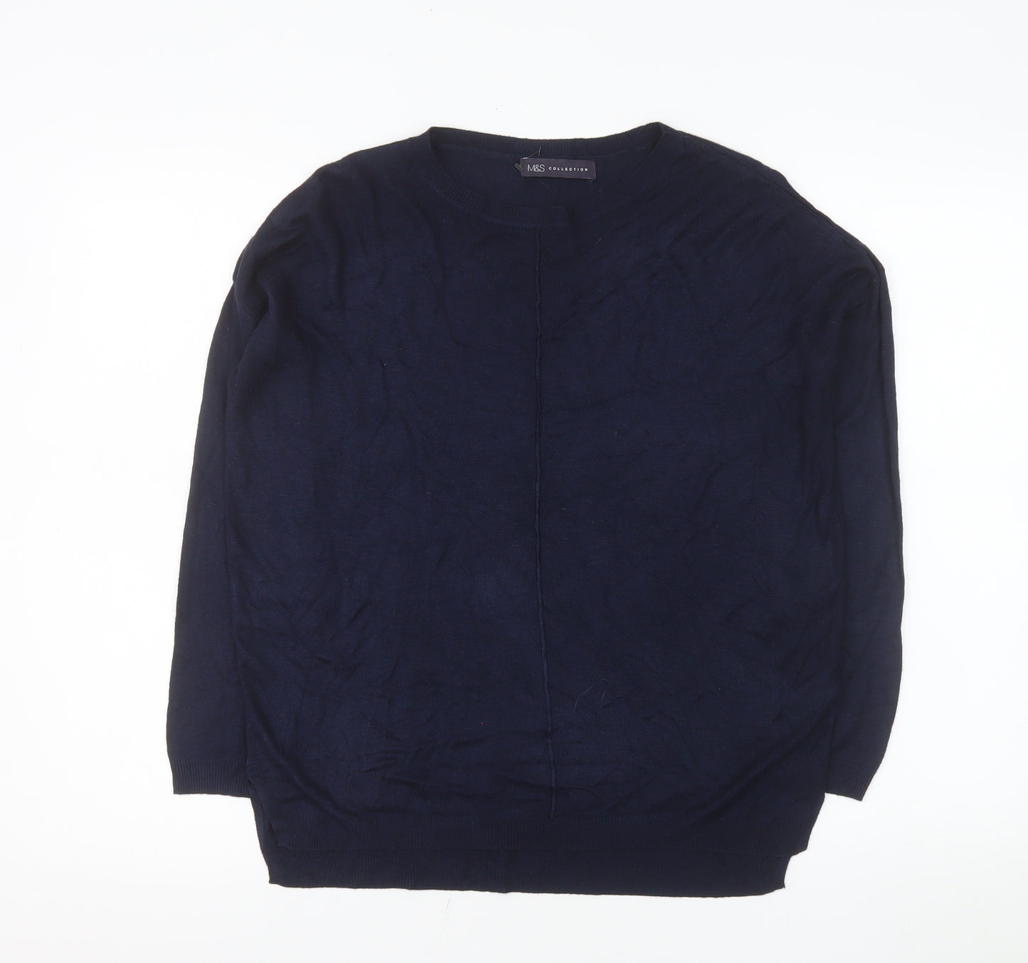 Marks and Spencer Women’s Blue Knit Pullover Jumper Size M