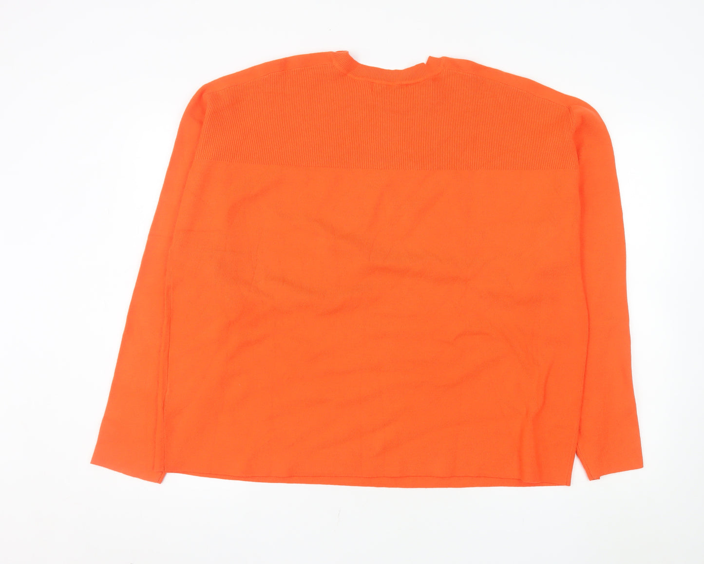 Marks and Spencer Women's Orange XL Button Shoulder Jumper