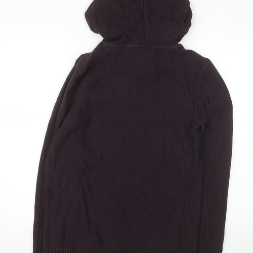 Jack & Jones Men's Black Small Pullover Knit Hoodie