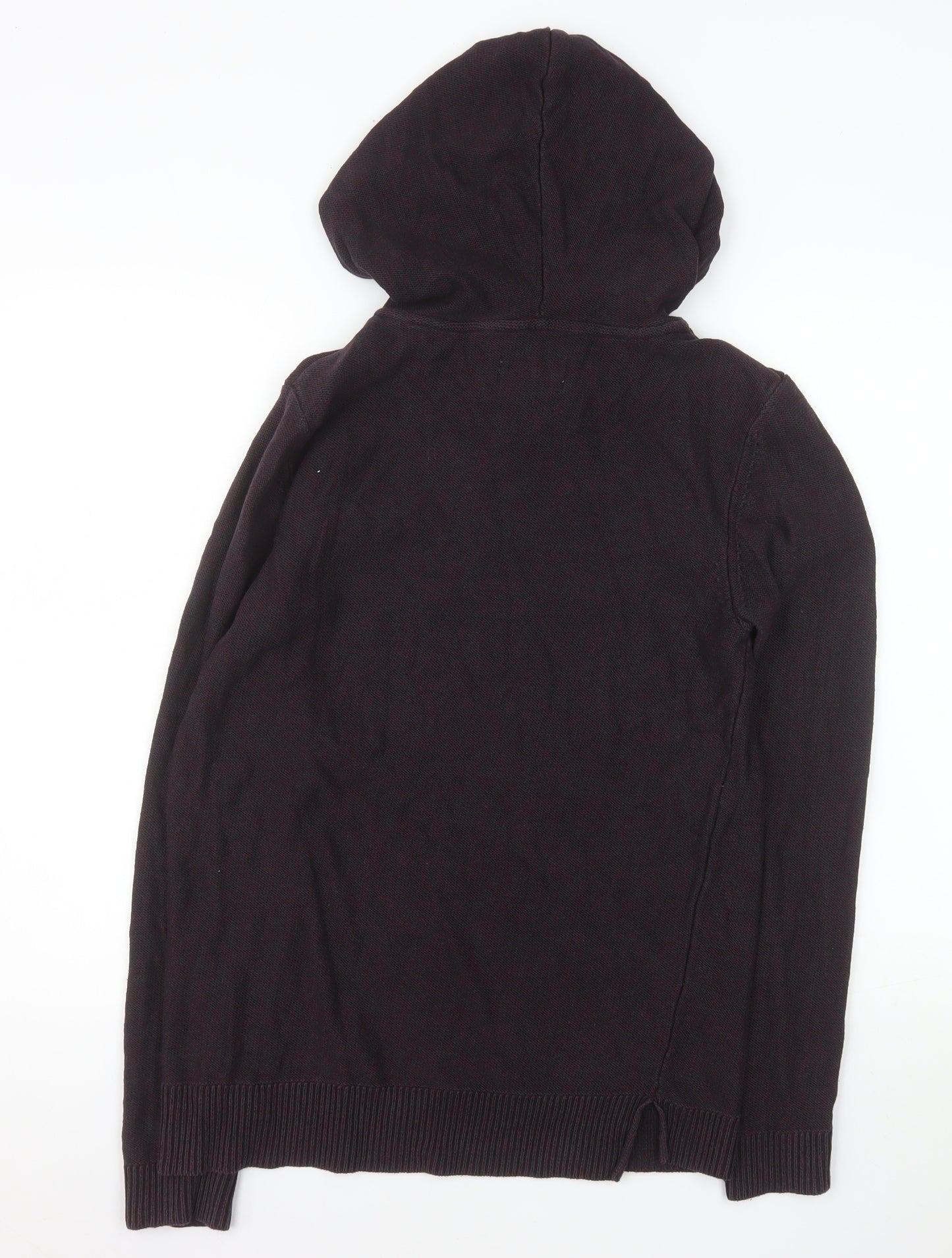 Jack & Jones Men's Black Small Pullover Knit Hoodie