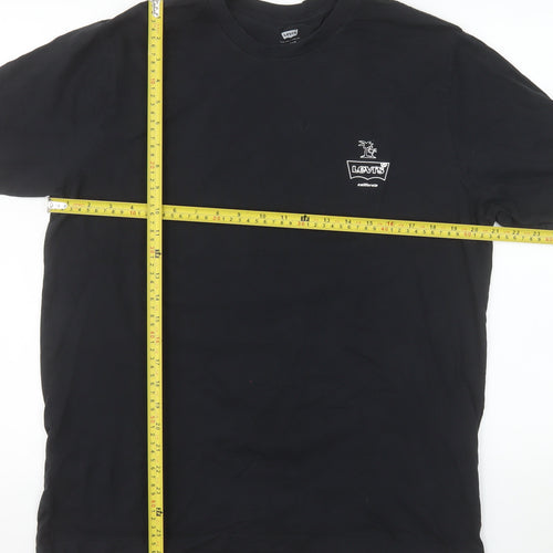 Levi's Men's Black Relaxed Fit California Graphic T-Shirt Size M