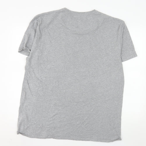 Raging Bull Men's Grey 2XL Graphic Bull Cotton T-Shirt