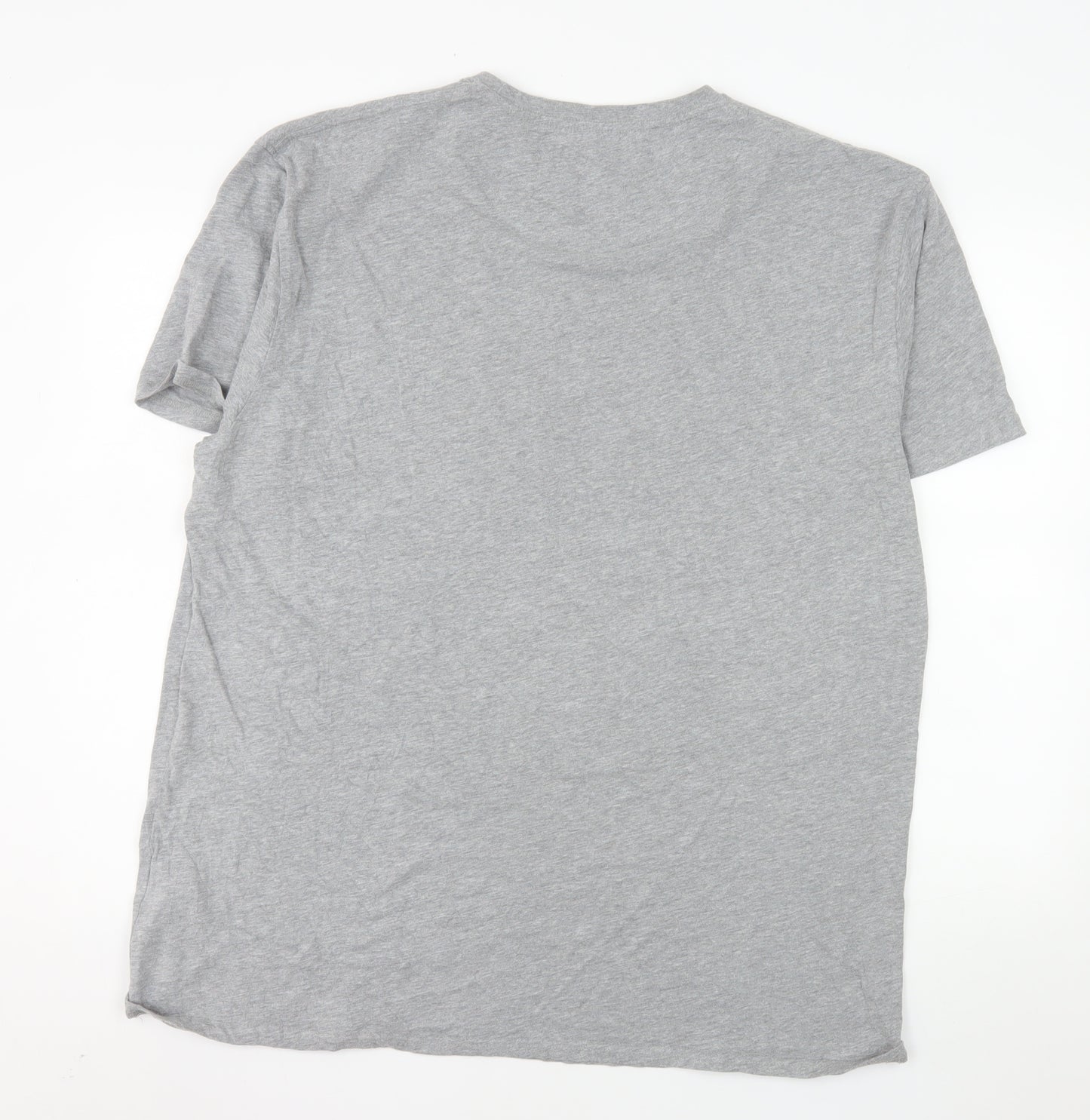 Raging Bull Men's Grey 2XL Graphic Bull Cotton T-Shirt