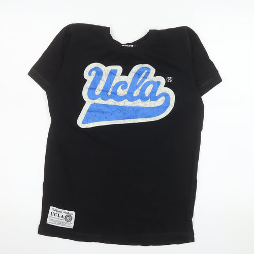 UCLA Men's Black Cotton Short Sleeve Graphic T-Shirt Size S