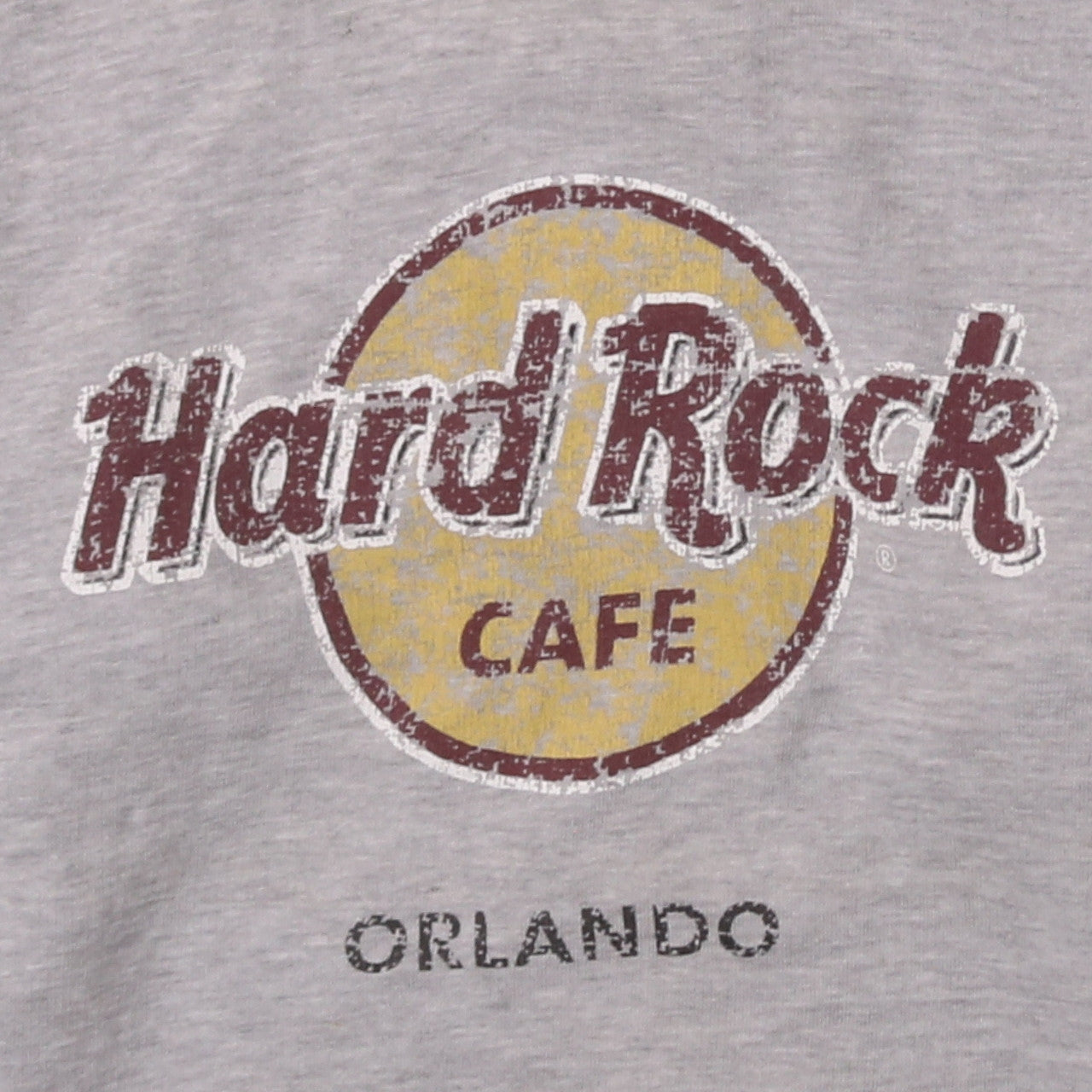 Hard Rock Cafe Orlando Women's Grey Pullover Hoodie Medium