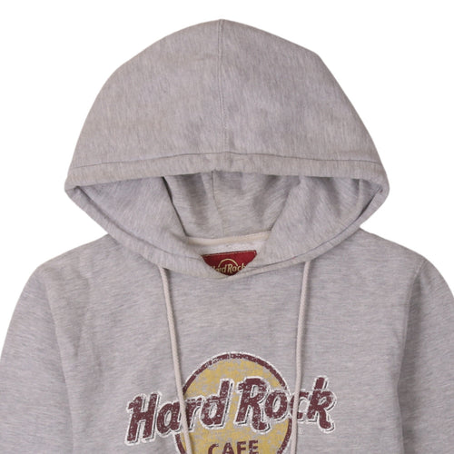 Hard Rock Cafe Orlando Women's Grey Pullover Hoodie Medium