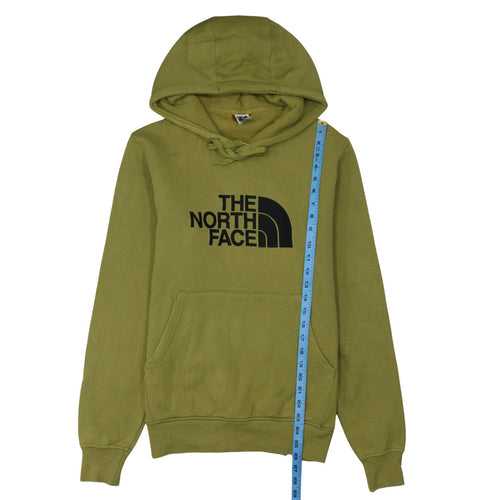 The North Face Men's Green Small Pullover Hoodie Cotton Outdoor