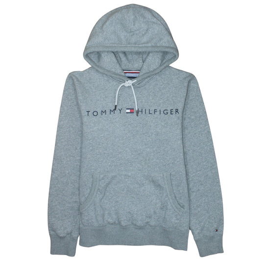 Tommy Hilfiger Men's Grey Pullover Hoodie Size S Regular Fit