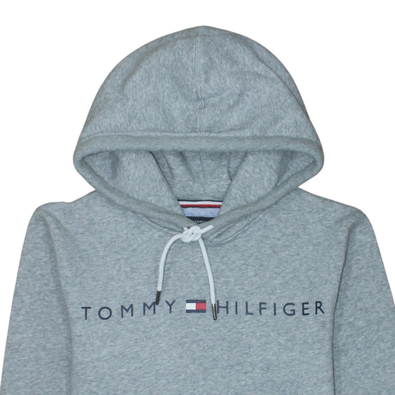 Tommy Hilfiger Men's Grey Pullover Hoodie Size S Regular Fit