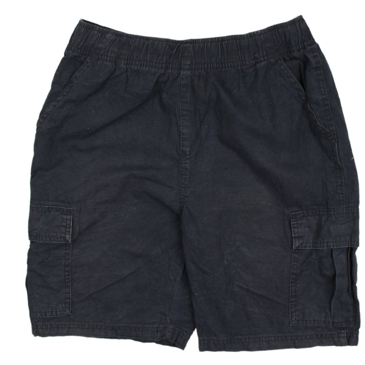 The Children's Place Boys Black Cargo Shorts Size 14 Husky Cotton Twill