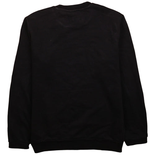 Adidas Boys Black Crew Neck Logo Pullover Sweatshirt 14-15 Years