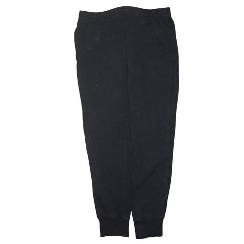 Kappa Men's Black XL Jogger Sweatpants Fleece Regular Fit