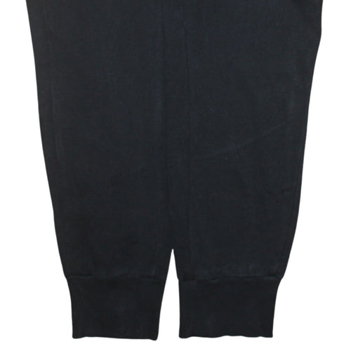 Kappa Men's Black XL Jogger Sweatpants Fleece Regular Fit