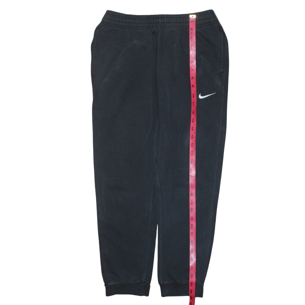 Nike Men's Black Jogger Trousers Medium Fleece Comfort Fit