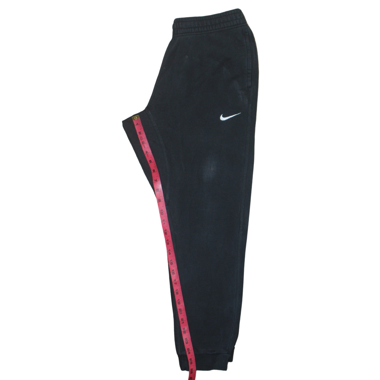 Nike Men's Black Jogger Trousers Medium Fleece Comfort Fit