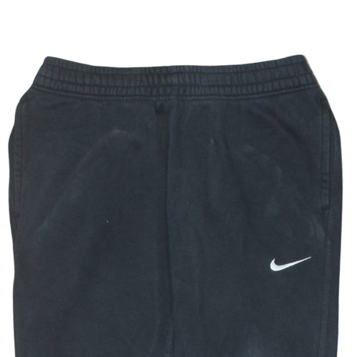 Nike Men's Black Jogger Trousers Medium Fleece Comfort Fit