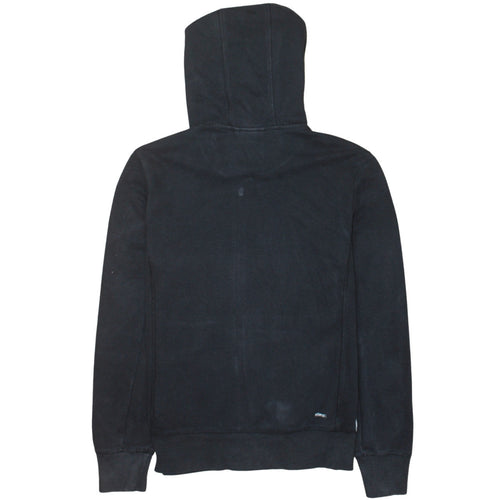 Adidas Womens Black Full Zip Hoodie Medium 12-14 Climalite Sweatshirt