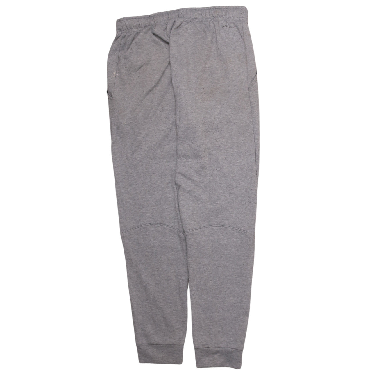 Nike Men's Grey Dri-FIT Jogger Trousers Size S