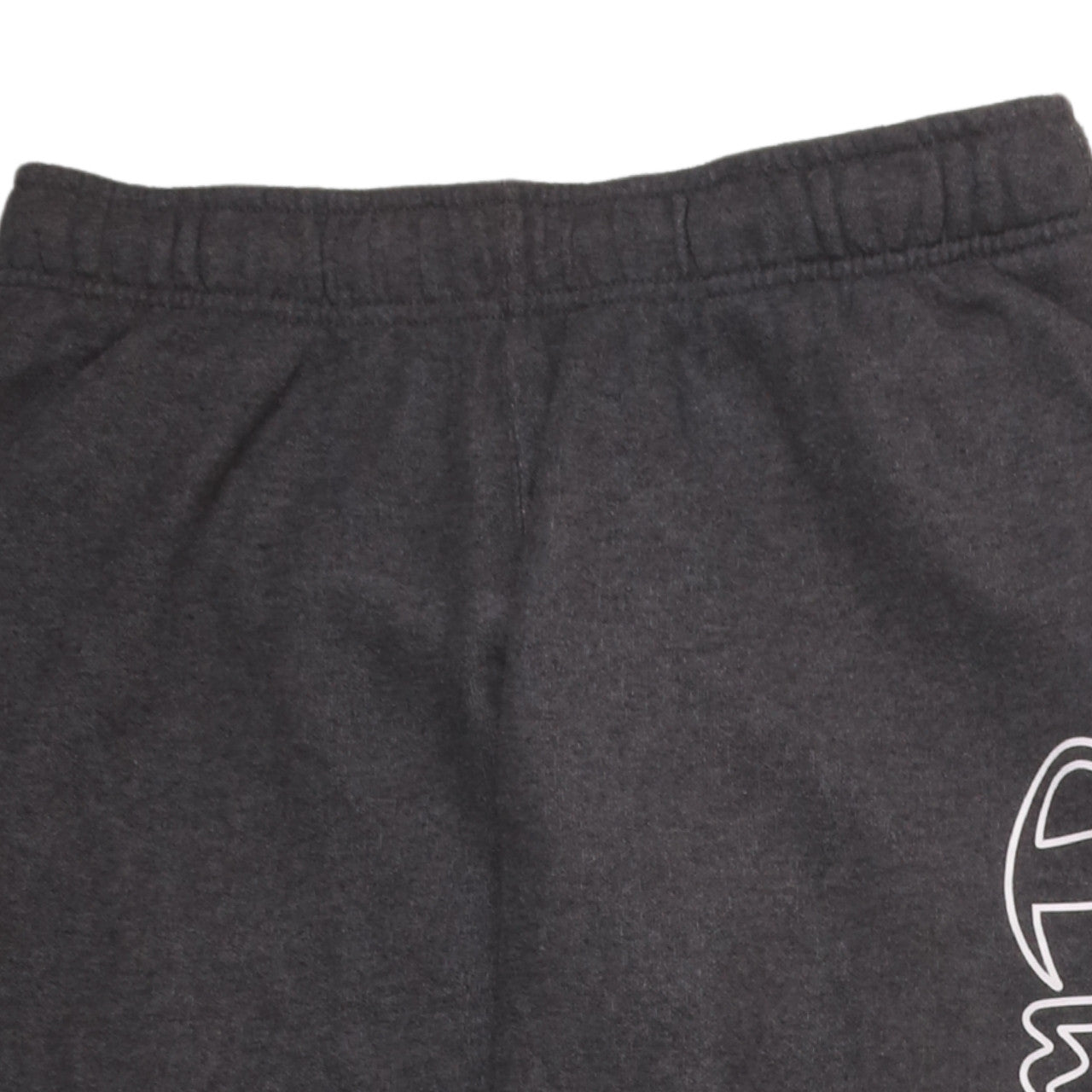 Champion Men's Black Logo Sweatpants Medium Regular Fit