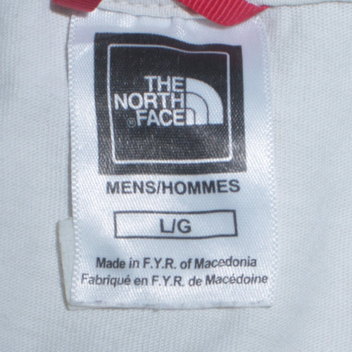 The North Face Men's Beige Kilimanjaro Graphic Cotton T-Shirt L
