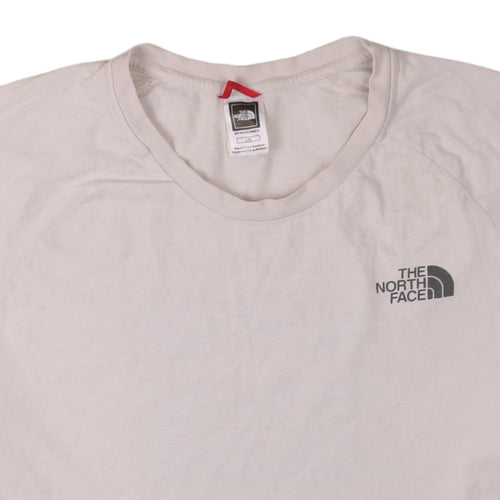 The North Face Men's Beige Kilimanjaro Graphic Cotton T-Shirt L