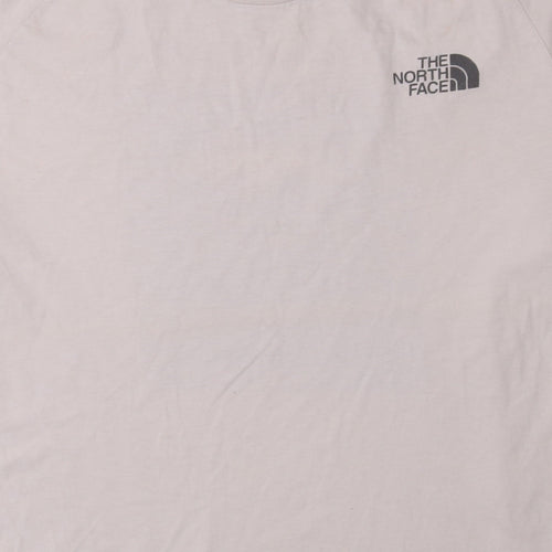 The North Face Men's Beige Kilimanjaro Graphic Cotton T-Shirt L