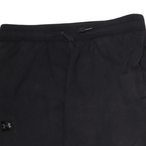 Under Armour Men’s Black Fleece Jogger Trousers Size L